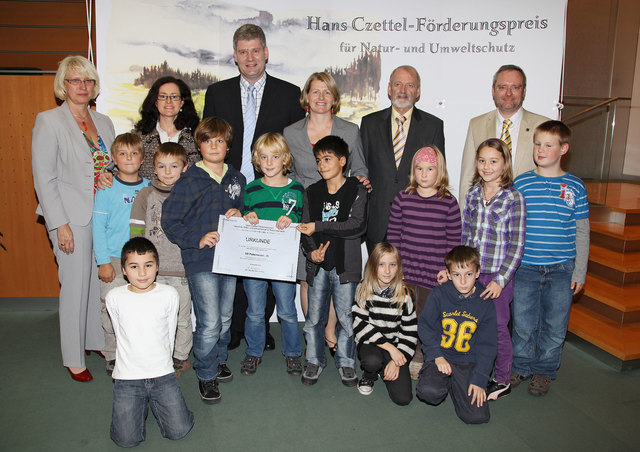 Ausgezeichnet: Die VS Pottenbrunn zählt zu den diesjährigen Preisträgern, die im Rahmen des Hans Czettel-Förderungspreises ausgezeichnet wurden.