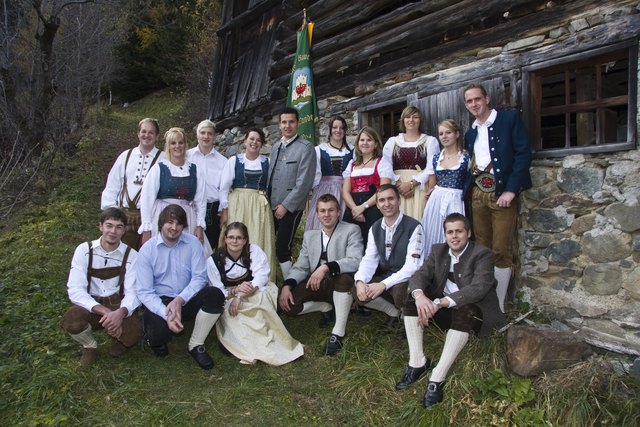Die Bezirksführung der Jungbauern/ Landjugend des Bezirkes Landeck.