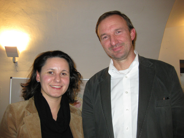 Die neue Josefstädter Bezirksvorsteherin Veronika Mickel (ÖVP) hörte sich gespannt die Ideen und Anregungen für „ihren“ Bezirk an, die auch von ihrem Parteikollegen Edwin Piskernik aus Hietzing kamen.