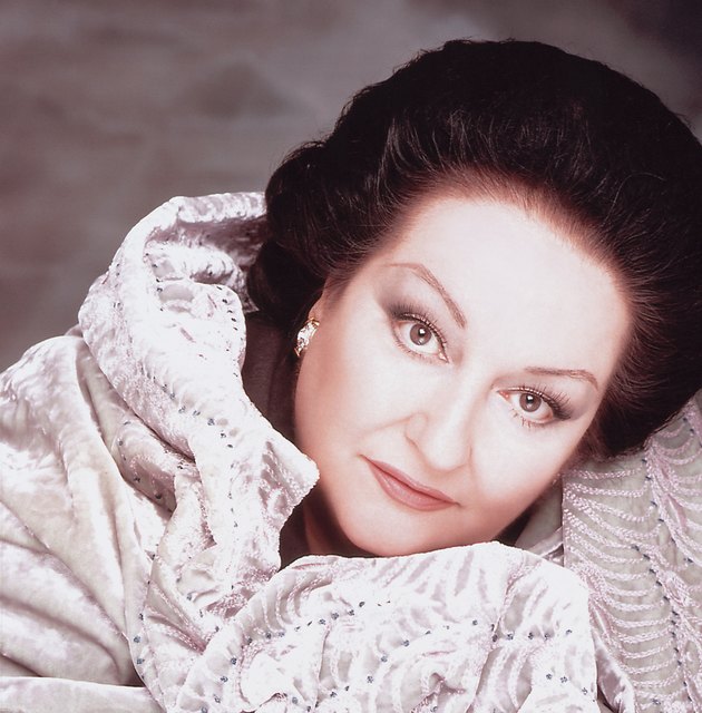 Operndiva Montserrat Caballé im Wiener Konzerthaus.