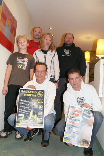 2011 hat ‚Telfs Lebt‘ unter Obmann Christan Santer (sitzend re.) wieder viel zu bieten!