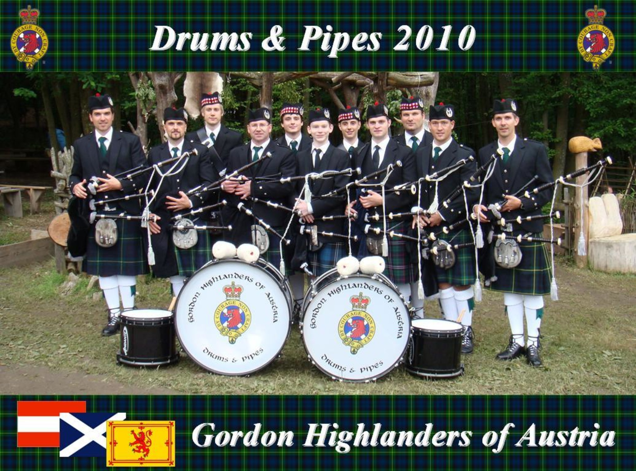 Adventkonzert mit den "Pipes & Drums" Gordon Highlanders of Austria Eisenstadt
