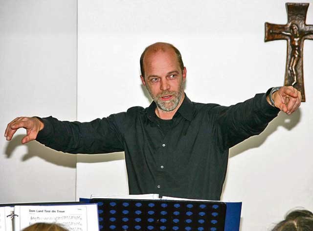 Neuer musikalischer Leiter: Dieter Maderbacher führt die Musik-Kapelle in die Zukunft.