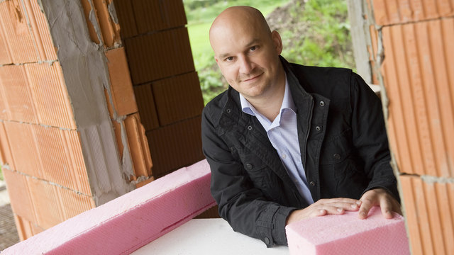Markus Meikl ist daran interessiert, durch energietechnische Innovationen am Bau etwas zu bewegen. | Foto: WKS/Hauch