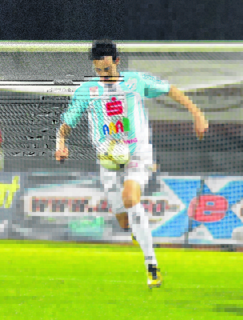 Fabian Harrer machte das „happy end“ im Hartberger Stadion perfekt