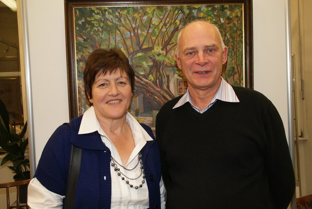 Hermann und Marlies waren auf Besuch in Wien und kamen zufällig zum Konzert