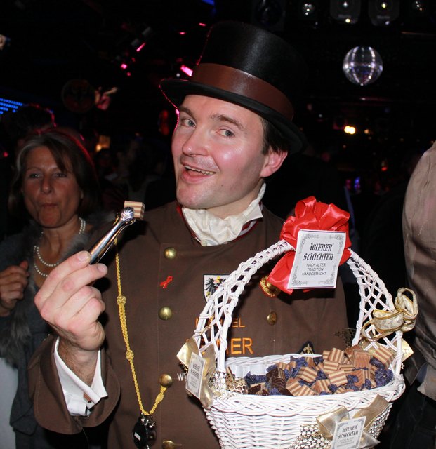 Als Stärkung gabs Pralinen.