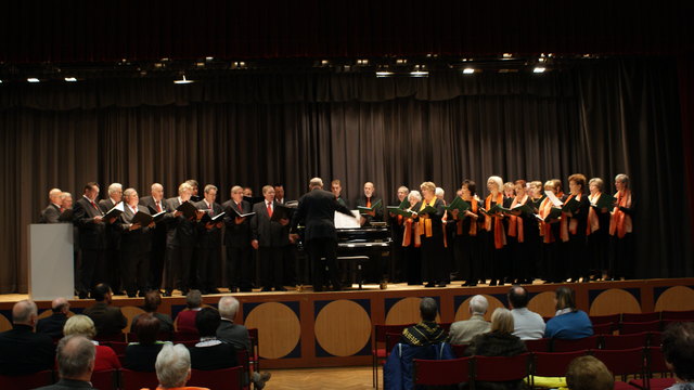 Der Schlusschor stellte den musikalischen Höhepunkt dar.