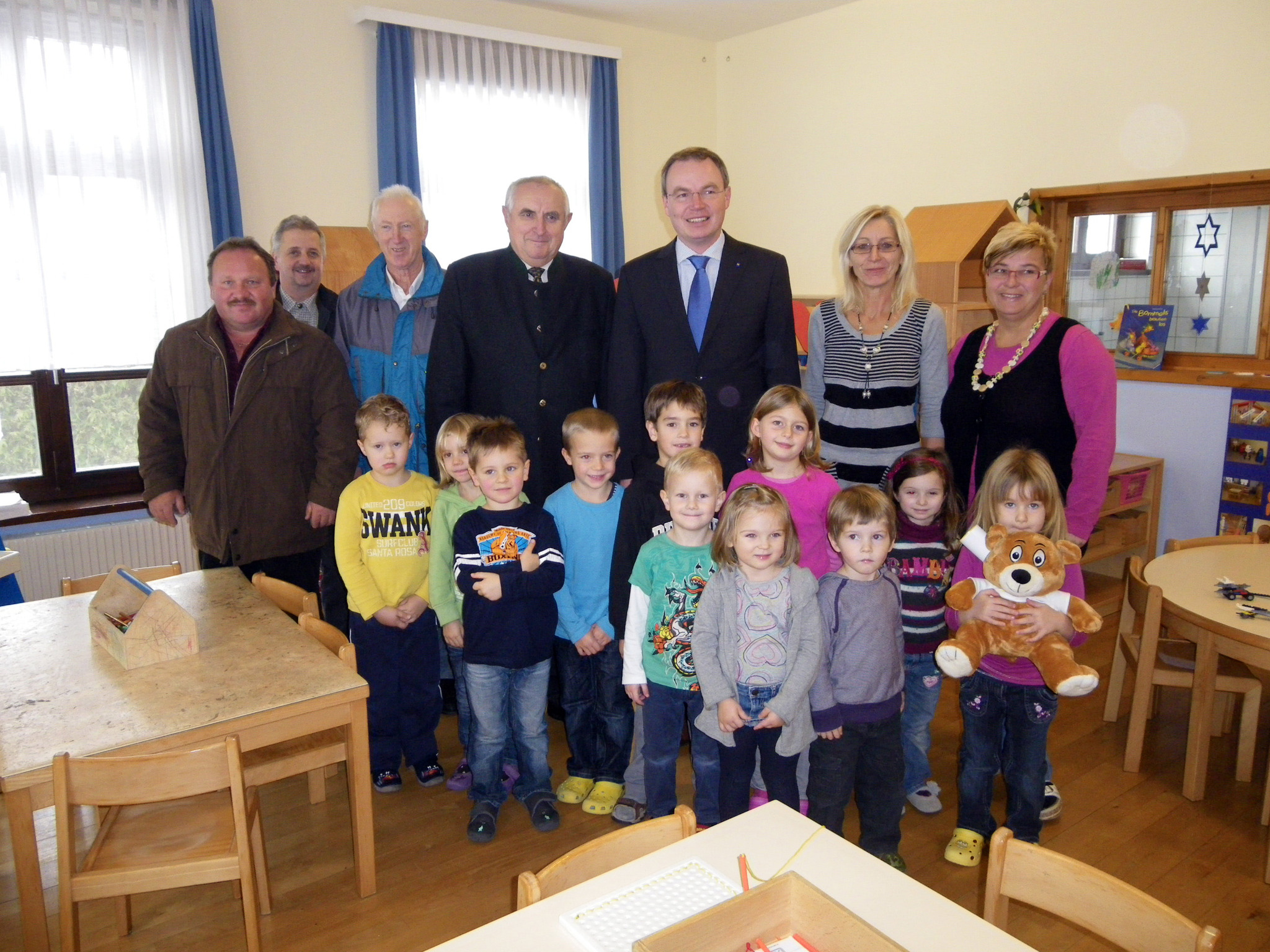 Besuch im Kindergarten - Steinfeld