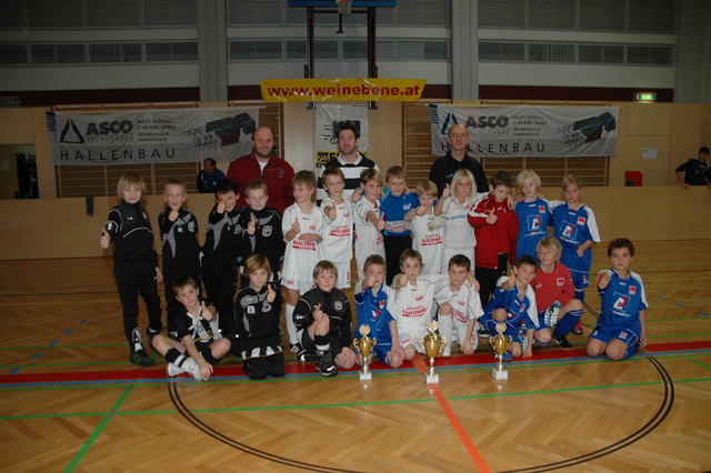 Der GAK war im U10 Bewerb nicht zu bezwingen und belegte die Plätze 1 und 2! Platz 3 ging an den RZ WAC