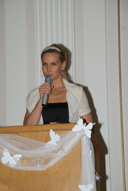 Moderatorin des Abends, Karin Klippl
