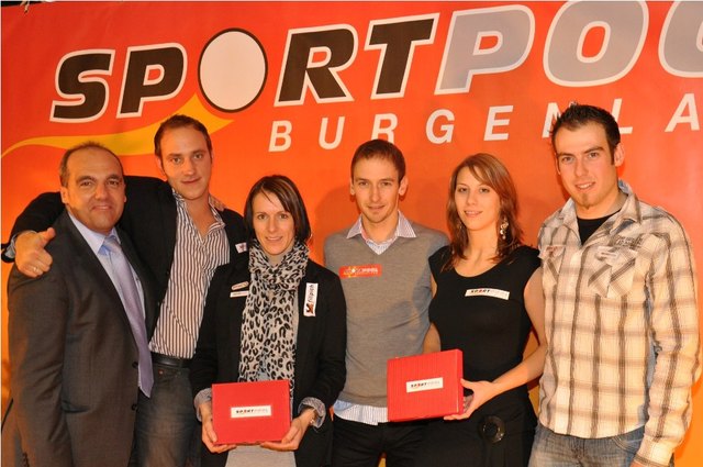 Richard Dvorak, die Kickboxer Patrick Gerdenitsch und Nicole Trimmel, Radprofi Michael Knopf, Tischtennis-Ass Victoria Graf, Grasski-Virtuose Michael Stocker