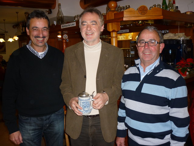 OSchM Theodor Wedenig, Jubilar Wolfgang MAYER, EhrenOSchM Edi Lassnig