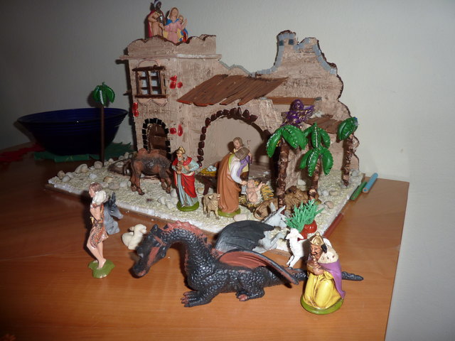 Eine etwas andere Weihnachtskrippe
