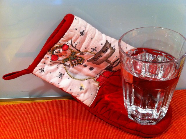 Buone Feste * Auf reichlich Wasser sollte man beim Essen nicht verzichten