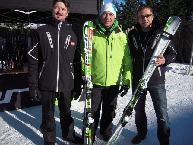 v.li. Betriebsleiter Harald Dörfler, Christian Mayer, GF Mag. Stefan Allesch