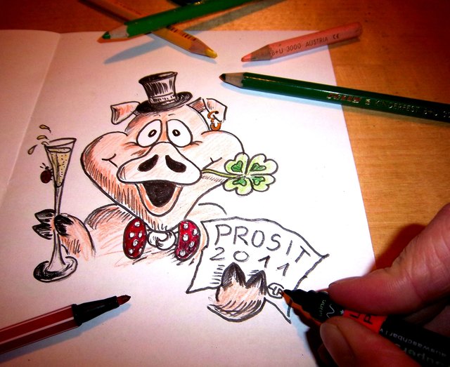 Prosit 2011! Happy birthday an alle, die wie ich, heute Geburtstag feiern.