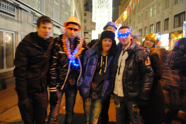 Schnell ein paar Passanten geknipst ...