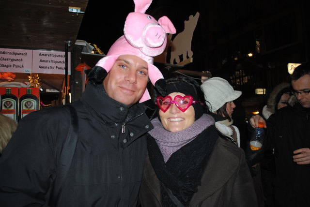 Ein leises Lächeln für die Bezirkszeitung!