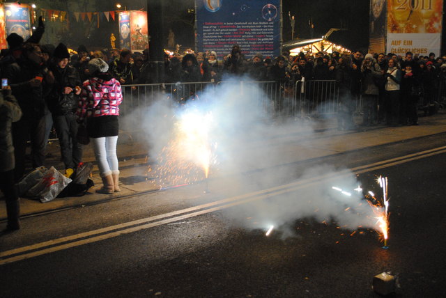 Ohne Böllern geht anscheinend nix!