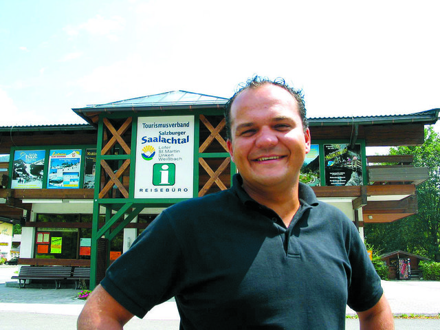 Hat um drei Jahre verlängert: Der Direktor des TVB Salzburger Saalachtal, Bernd Siorpaes.