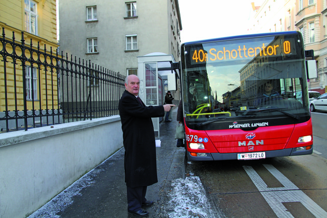 Döblings Bezirksboss Adi Tiller will die 40A-Route verlängern lassen.