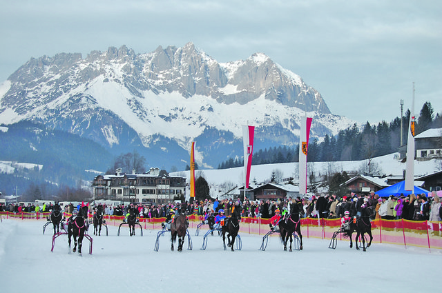 Pferdesport vom Feinsten vor der mächtigen Kulisse des Wilden Kaisers.