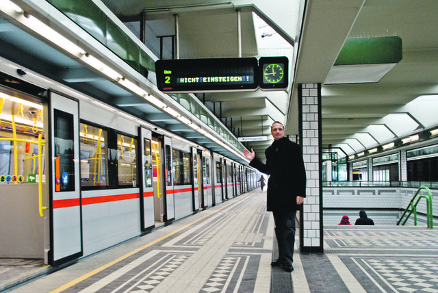 Endstation Hütteldorf: Wolfang Gerstl hätte gern, dass die U-Bahn bis nach Auhof fährt.