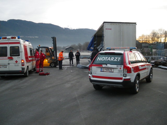 Notarzt-Einsatz in Telfs. | Foto: NEF Telfs