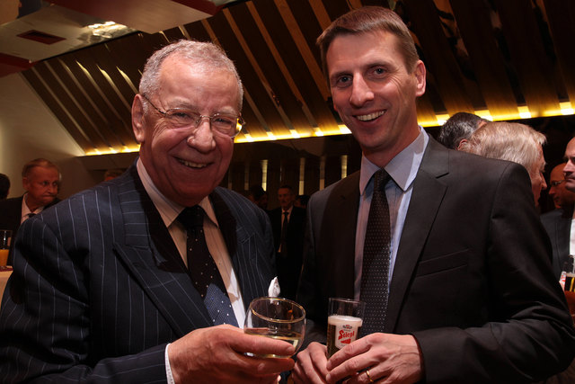 AVT Gründer Franz Markowski mit Bgm. Stv. Stefan Krismer