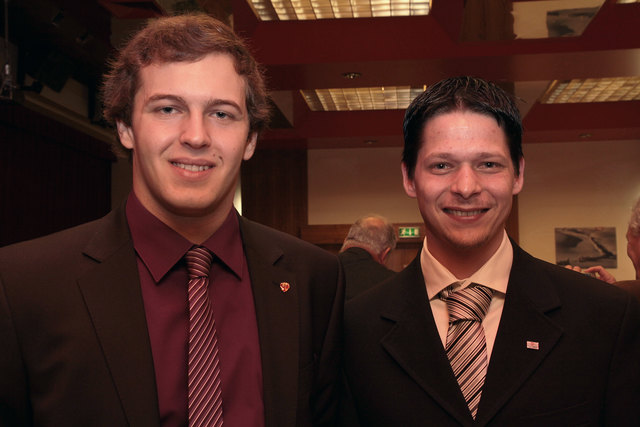 Die JVP: Stadtparteiobmann Christian Auer und BO Christoph Stillebacher