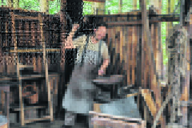 Burgbau-Schmied Sascha Janosch