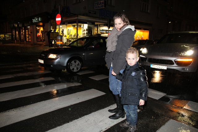 Vivi und Romeo Seiler haben einen gefährlichen Schulweg.