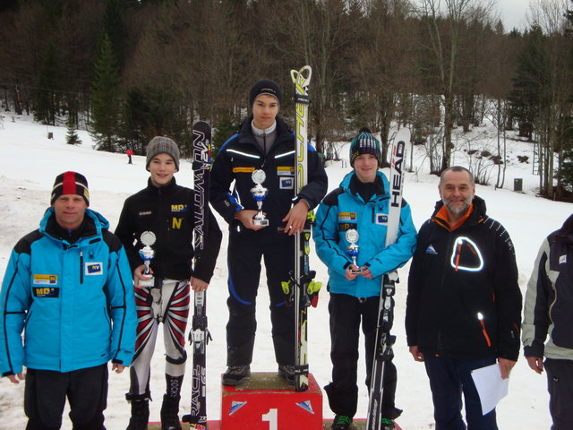 Daniel Raab auf Platz 3 in der Klasse Schüler II