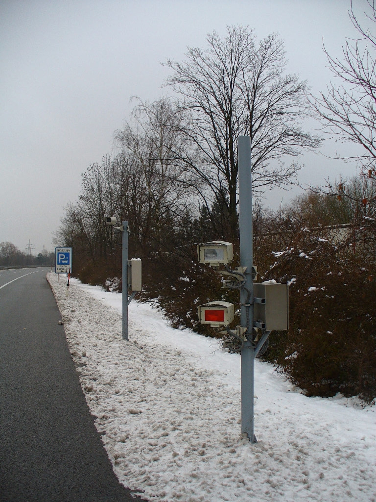 Wunderbar Geblitzt Auf Autobahn Bildnull