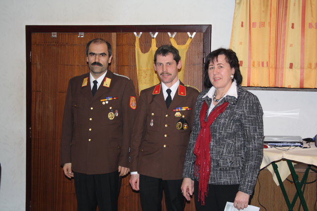 Kdt.ABI Pachler Chr., Kdtstv. BI Pachler Karl, Fr.Bgm Juliana Günther