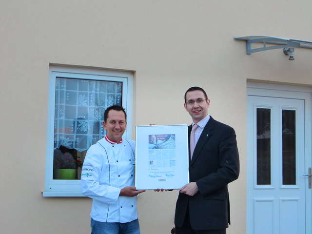 Unternehmer Christian Ofner, RST-Leiter Stefan Helmreich, MBA