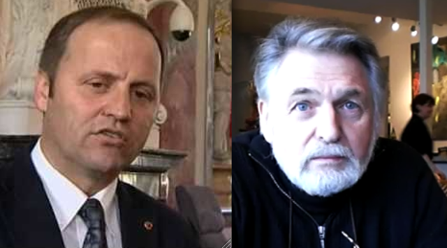 Neueste Zusage zum “Haus der Völker” stimmt optimistisch: v.l. KO Josef Geisler, Prof. Gert Chesi. Foto: VP, Lorenzetti