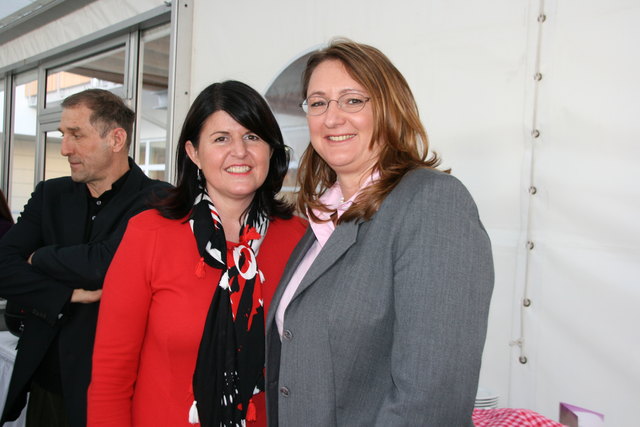 LH Gabi Burgstaller und Gabriele Eichhorn (PVA).
