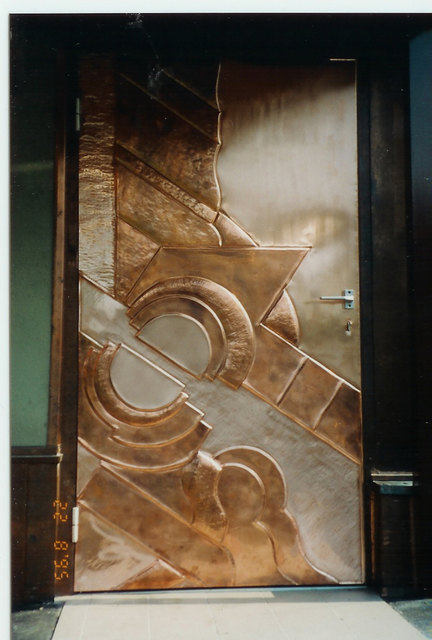 Türverkleidung Kupfer