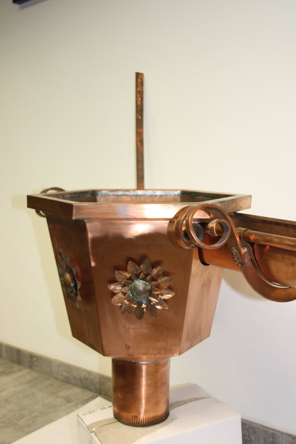 Rinnenkessel Kupfer historisches Model