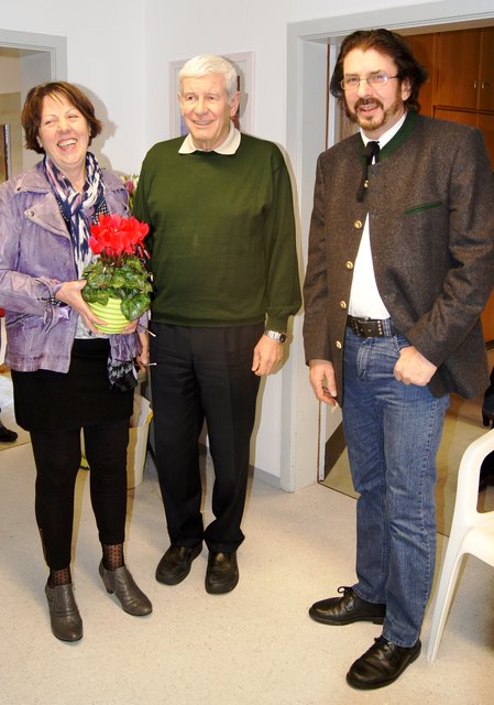 Thea Barth (Thiersee), Manfred Wirth (Brannenburg), Nikolaus Kurz (Schwoich)
