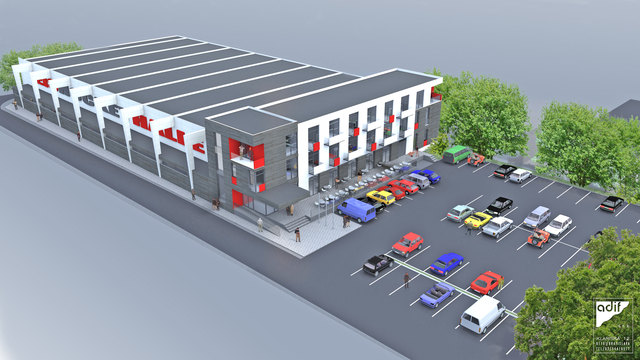 Bereits Mitte 2012 soll die Eissporthalle in Berg Wirklichkeit sein. | Foto: www.adif.sk