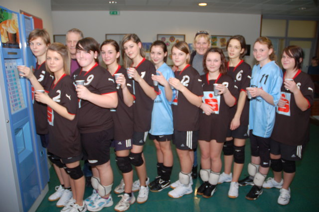 Die erfolgreichen Volleygirls der HS Seitenstetten-Biberbach