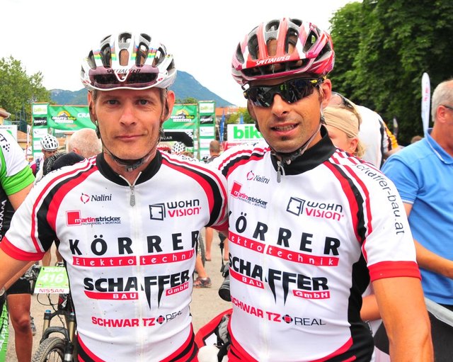 Bei der BIKE-TRANS-ALP 2010 wurde das Team Martin Hönigsberger/Ing.Martin Körrer herrvorragende 59. in der Masters-Klasse!