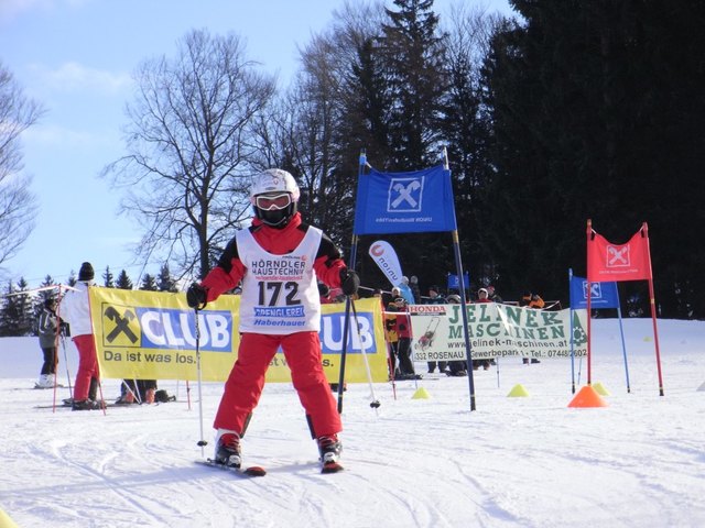 Egal ob mit Ski...