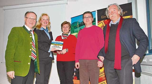 Horst Hönig (r.) und Vulkanlandobmann Josef Ober helfen den kroatischen Nachbarn um Dragutin Vincek (2.v.r.) in Sachen Regionalwirtschaft weiter.