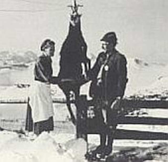 Mami und Vater "Jaga-Toni"