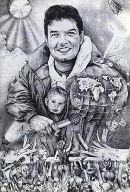 Beispiel Karikatur-Portrait "Falco" | Foto: Kurz