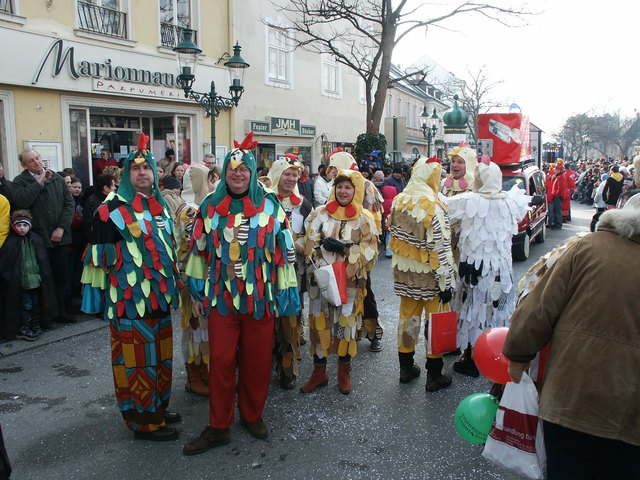 Narrentreiben durch die Tullner Innenstadt | Foto: Stadtgemeinde Tulln